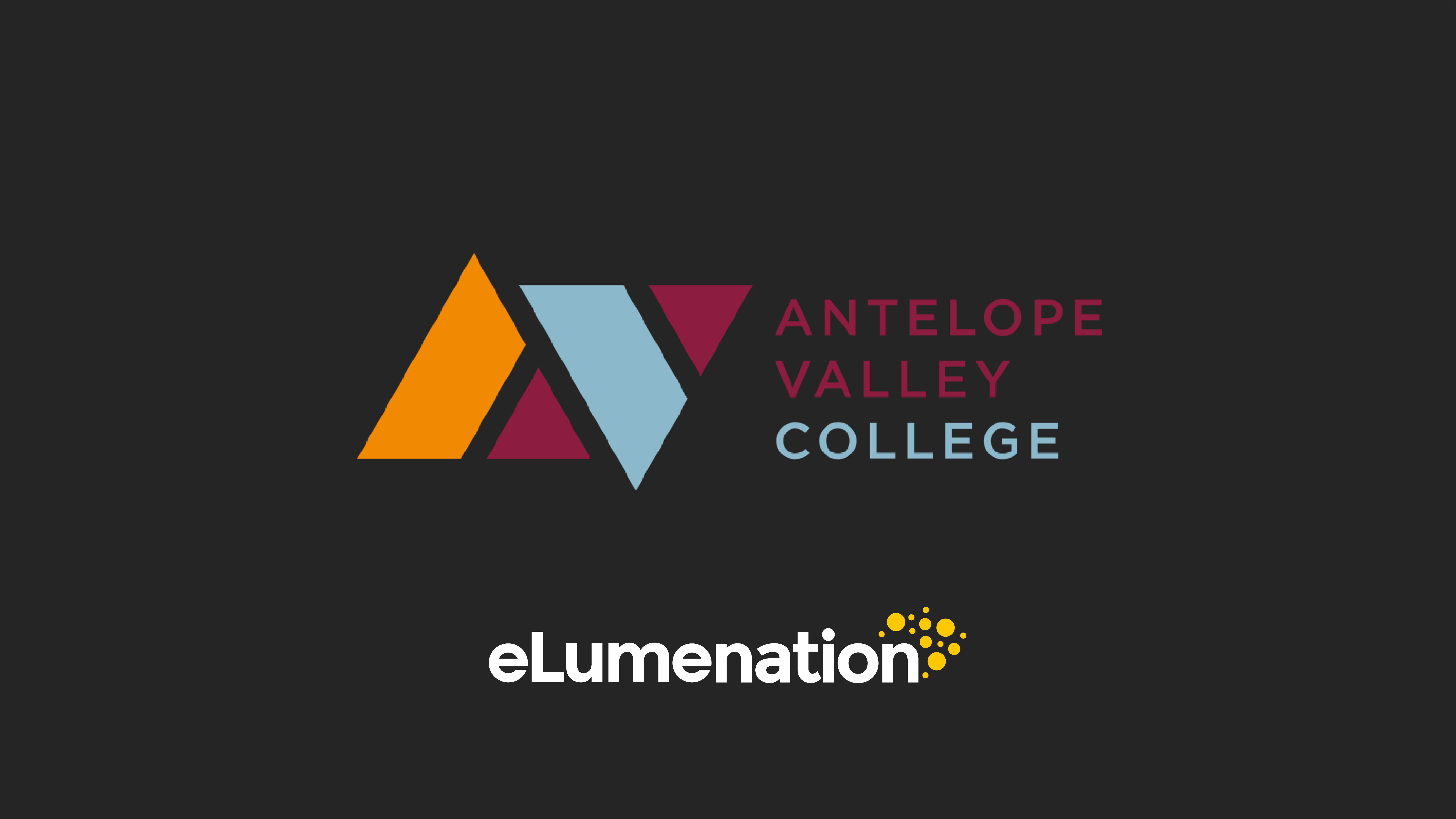 The Journey of Data Integrity! | Antelope Valley College at eLumenation