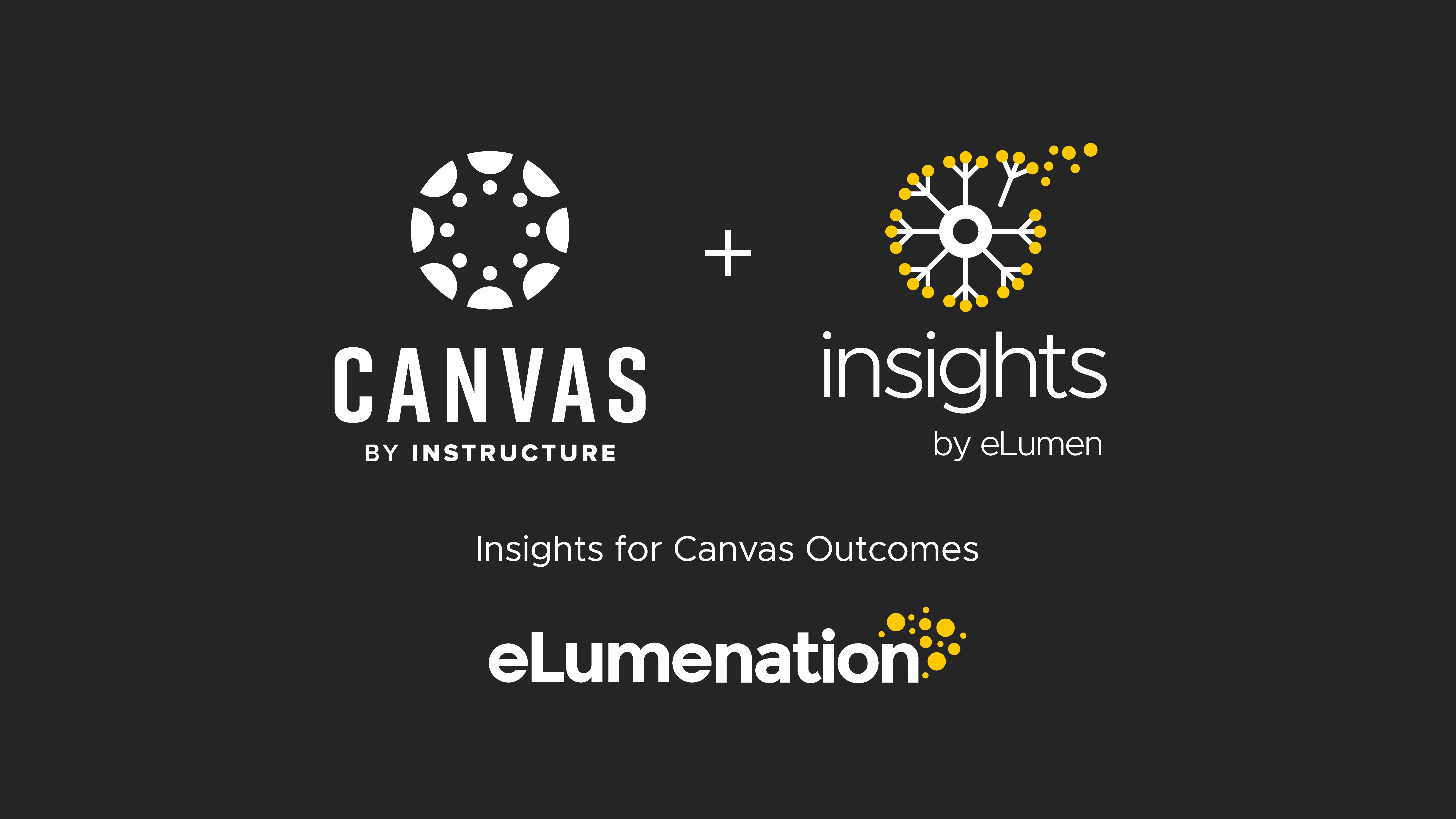 Insights for Canvas Outcomes to present at eLumenation
